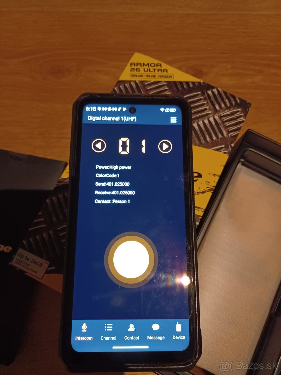 Predám alebo vymením Ulefone Armor 26 Ultra Walkie Talkie 5G - 5