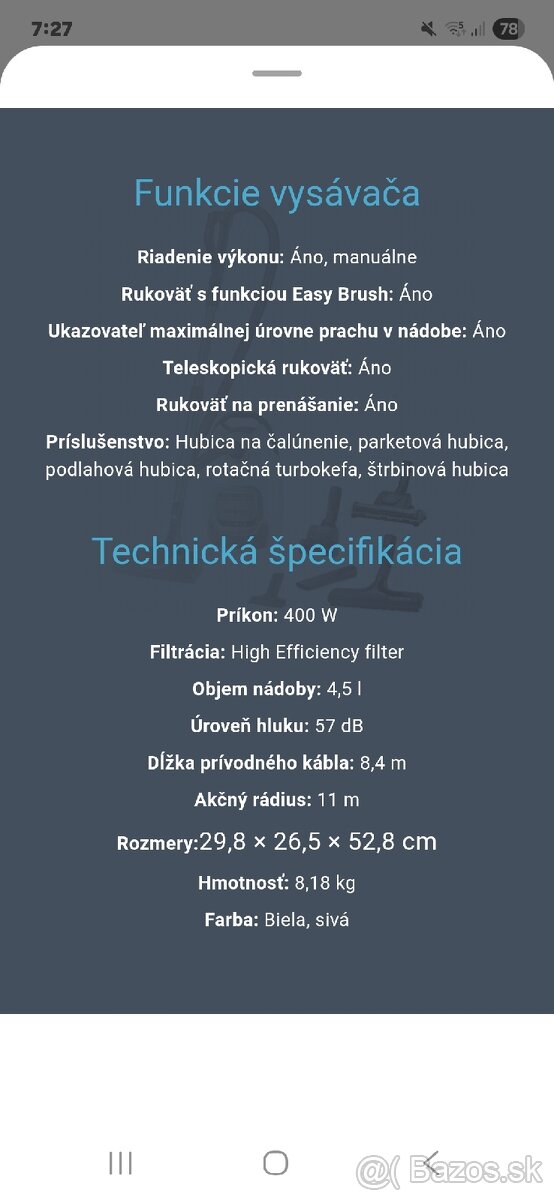 Vysávač Rowenta - 5