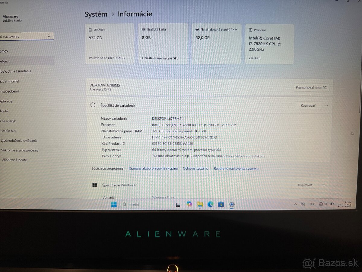 Alienware 15 R3 - 5