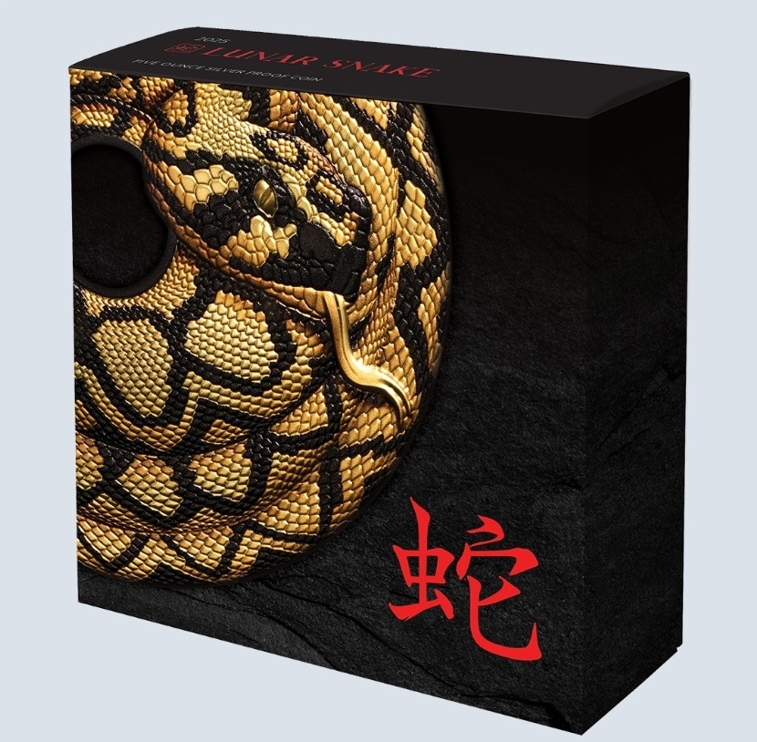 LUNAR SNAKE 5 Oz Strieborna minca 2025
- 5