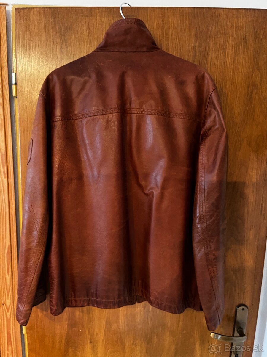 Panska kožena bunda velkost L - 5