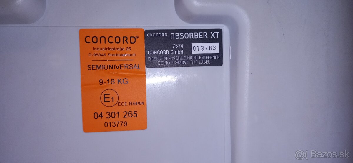 Detska autosedacka Concord Absorber XT - 5