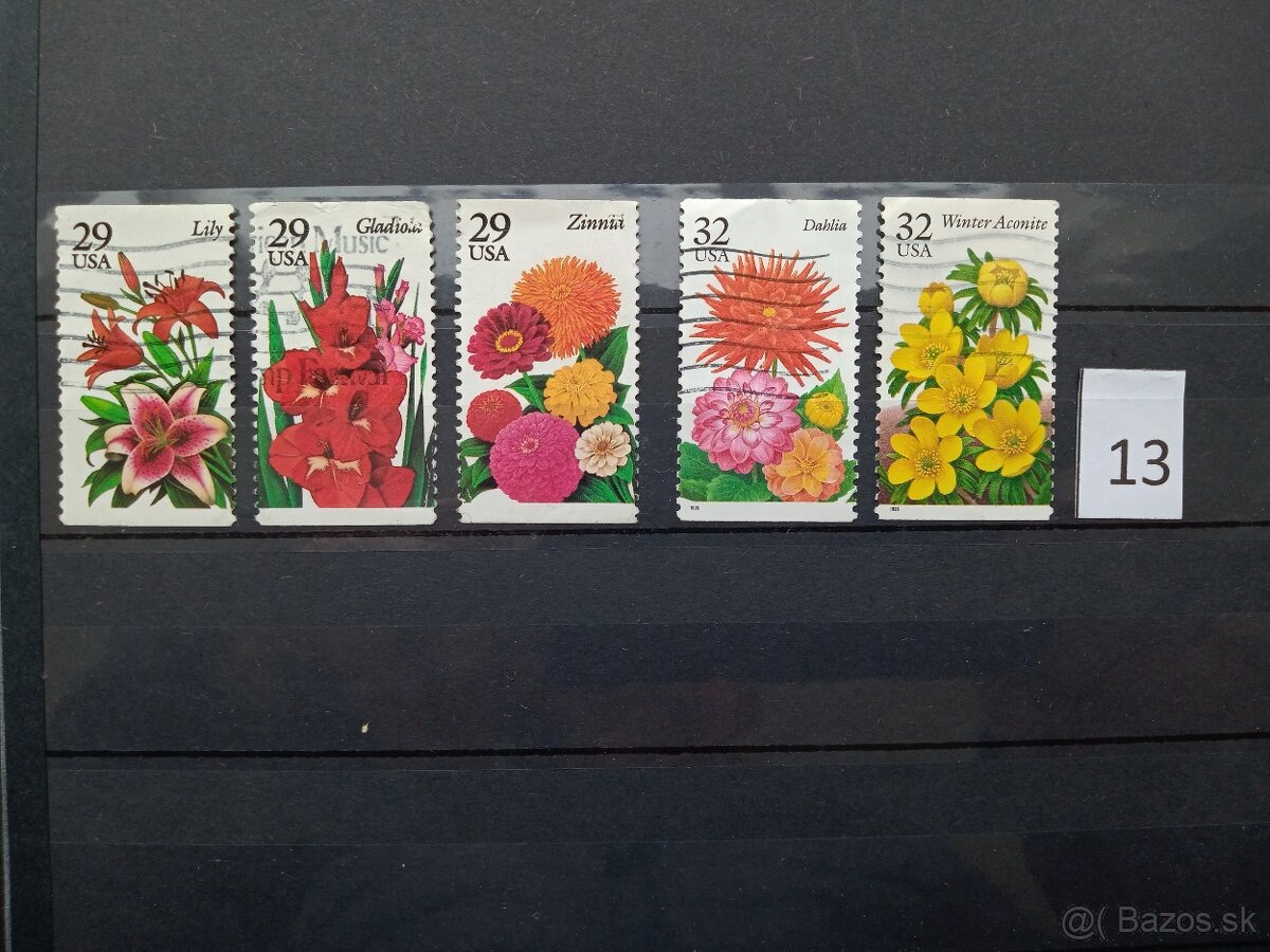 Poštové známky č.437 - AMERIKA - KARIBIK - 20 sérií - 5