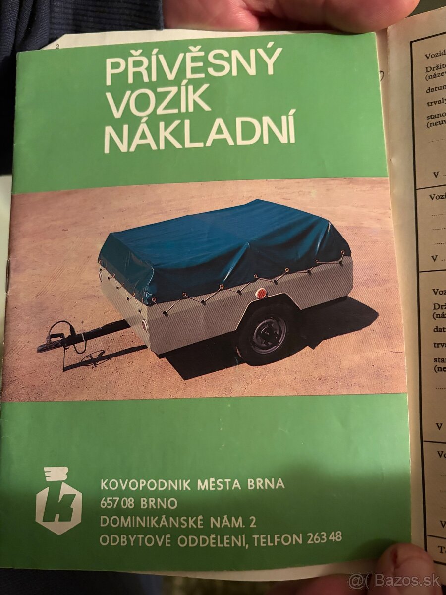 Predám prívesný vozík - 5