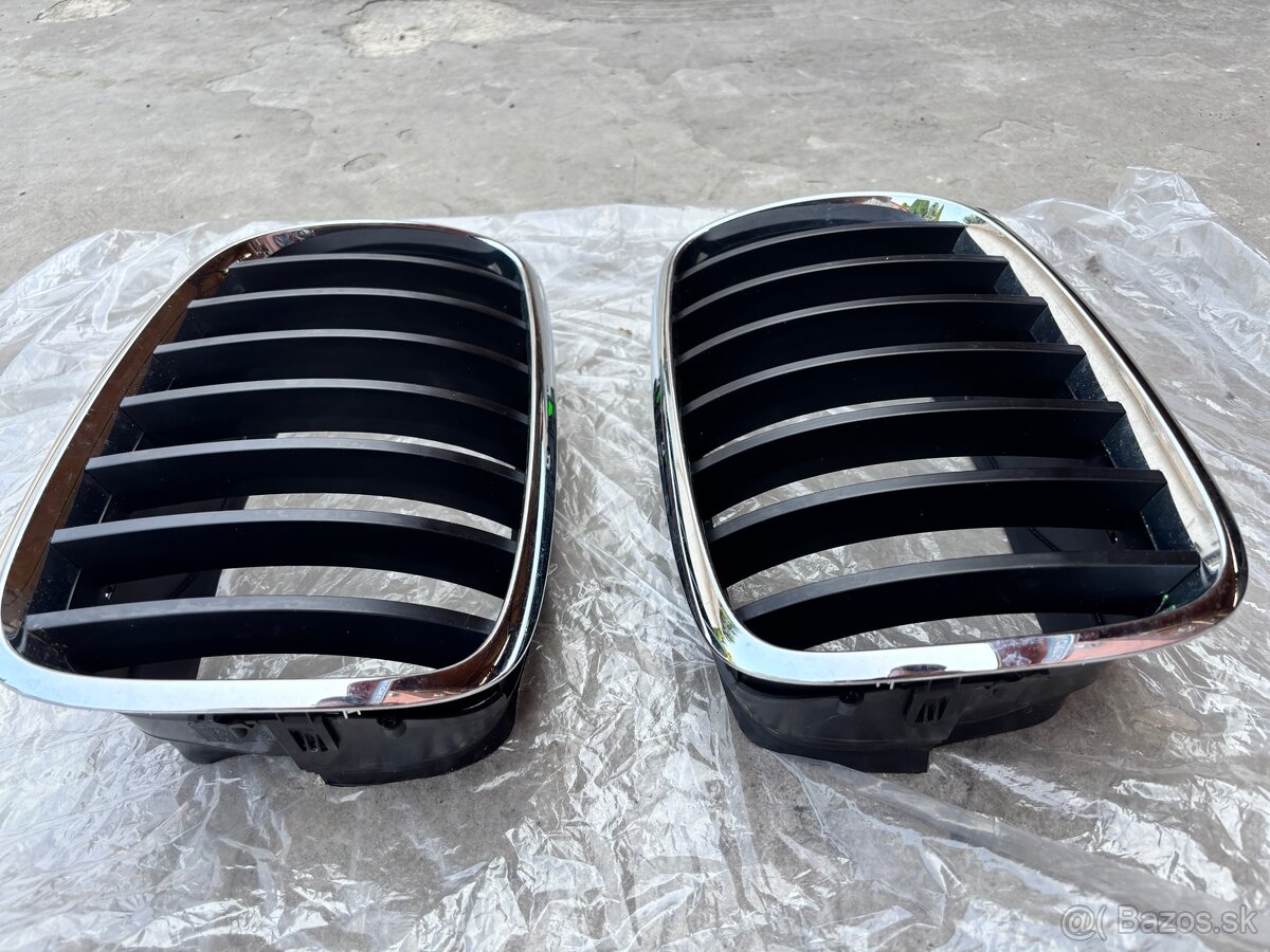 BMW ľadvinky - strieborná a čierna (X5 E70, X6 E71) - 5