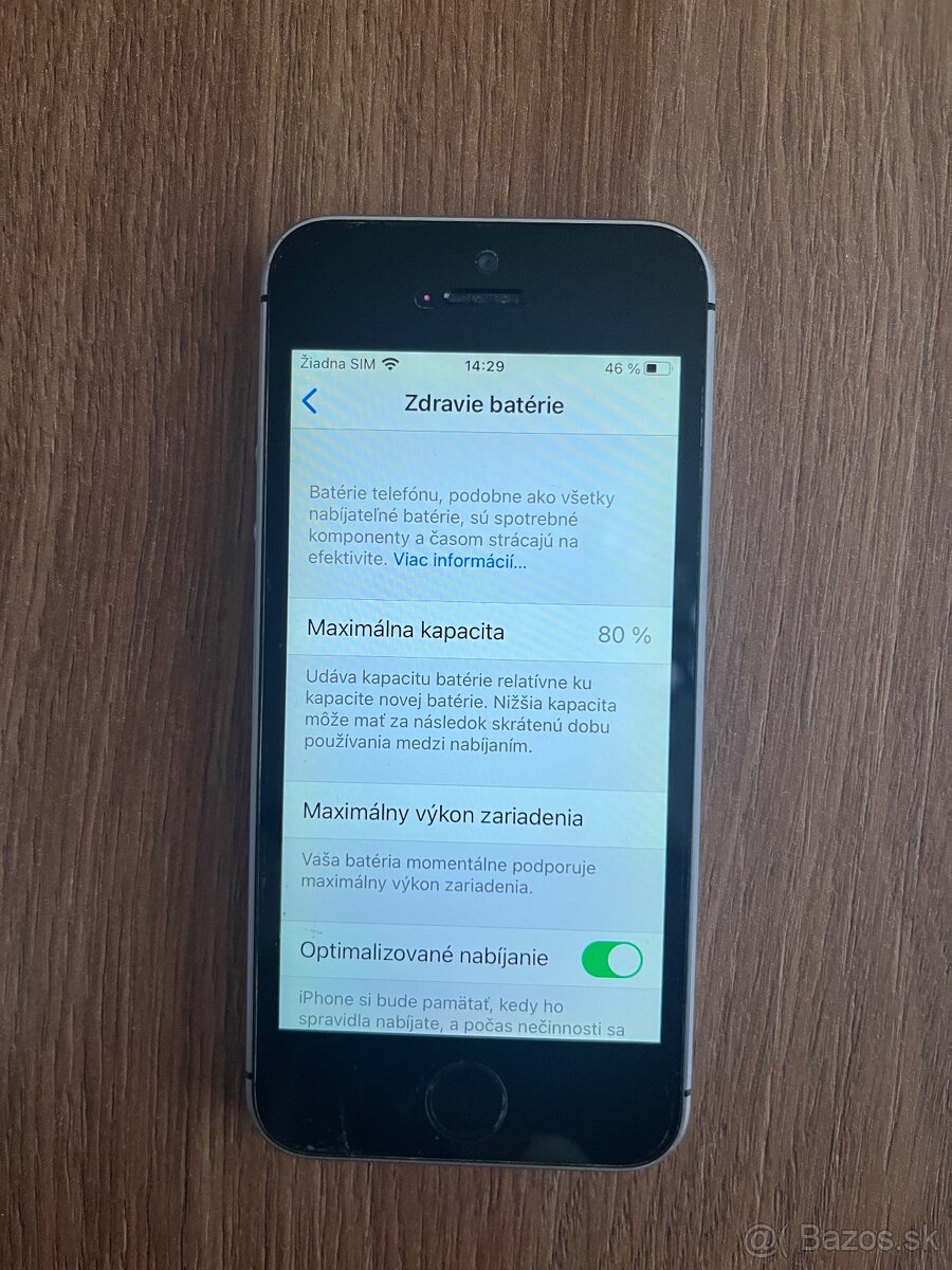 Iphone SE II.gener.2020, 128gb cierny/strieborny 80%bateria - 5