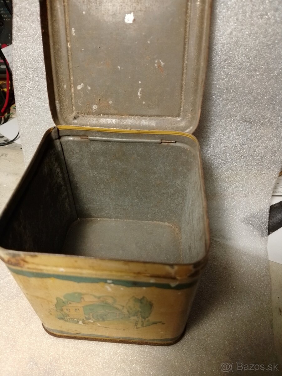 Retro plechová dóza - 5