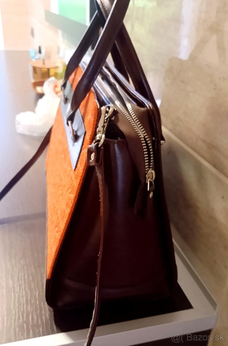 Predám koženú kabelku Annie Claire 30,-€ - 5