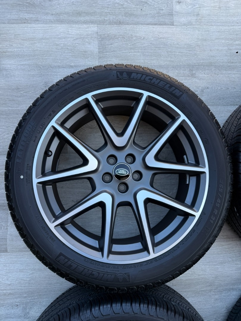 R21 ORIG.ALU KOLA LRRR VELAR 265/45/21 ZÁNOVNÍ - 5