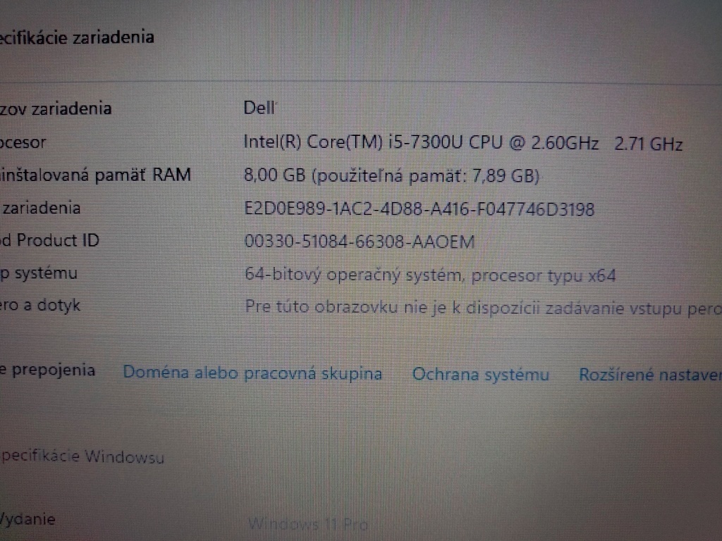 Dell Latitude 7280 , Intel® Core™i5 ,8gb ram , ssd , Win 11 - 5
