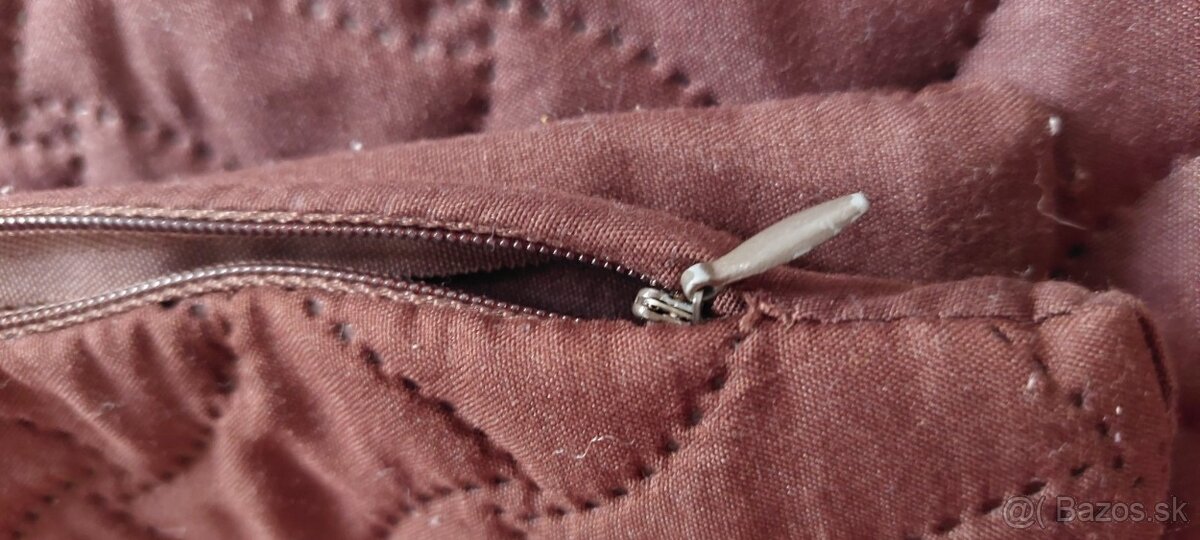 Tmavohnedý prehoz na posteľ + 2 obliečky na vankúš - 5