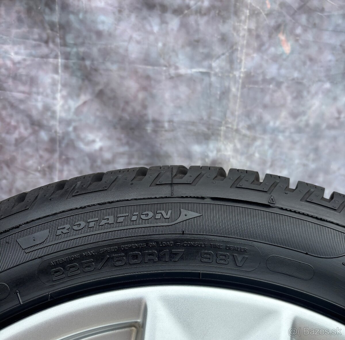 Originální Alu kola 5x112 Audi A4 225/50/17 Zimní - 5