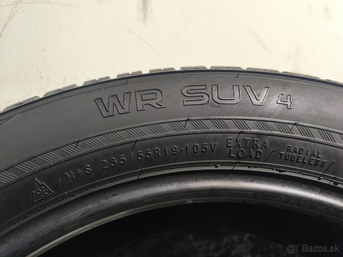 235/55 R19 Zimné pneumatiky Nokian WR SUV4 2 kusy - 5