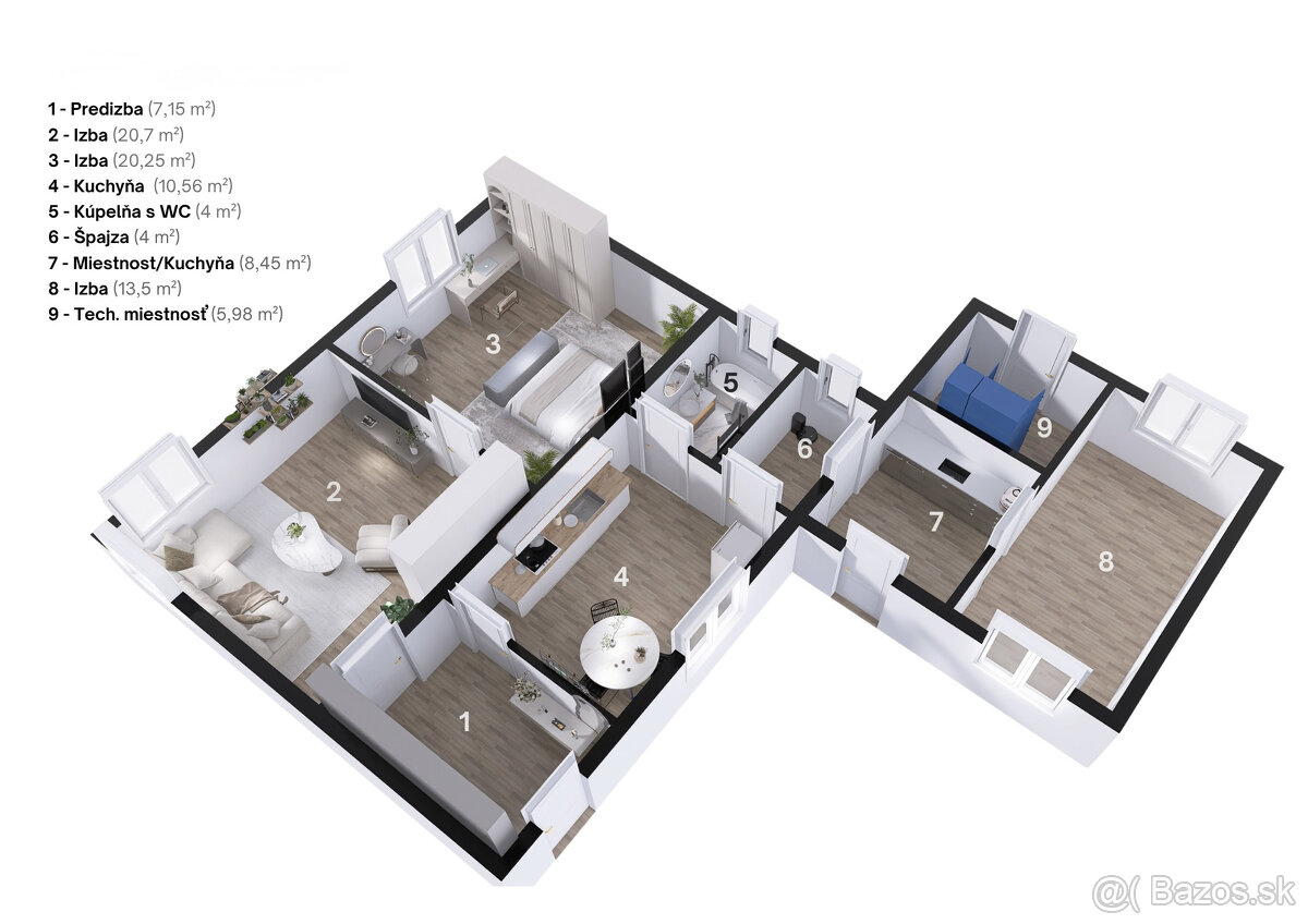 BOSEN | Útulný rodinný dom s peknou záhradou, Fiľakovo, Ružo - 5