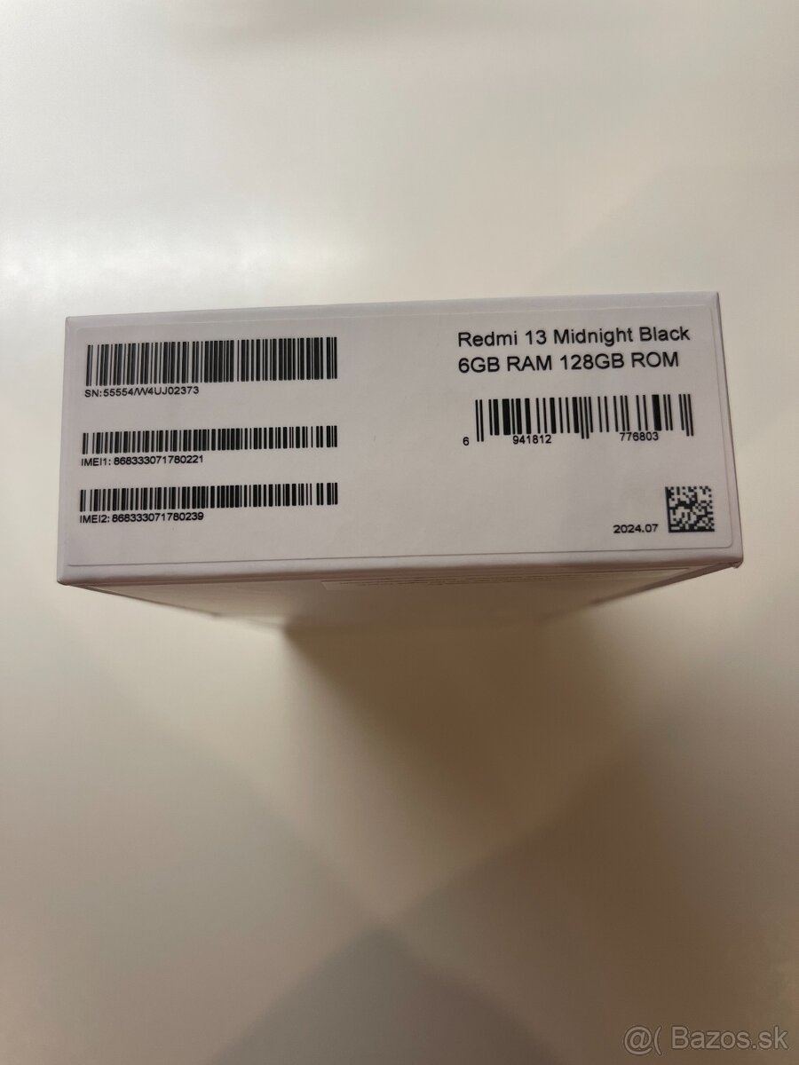 Xiaomi Redmi 13 - úplne nový,zabalený 6GB/128GB-108mpx - 5