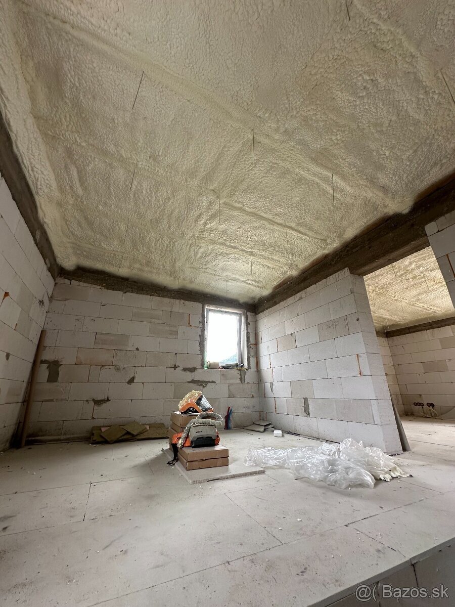 Striekaná izolácia a parozábrana + kontrola termokamerou - 5