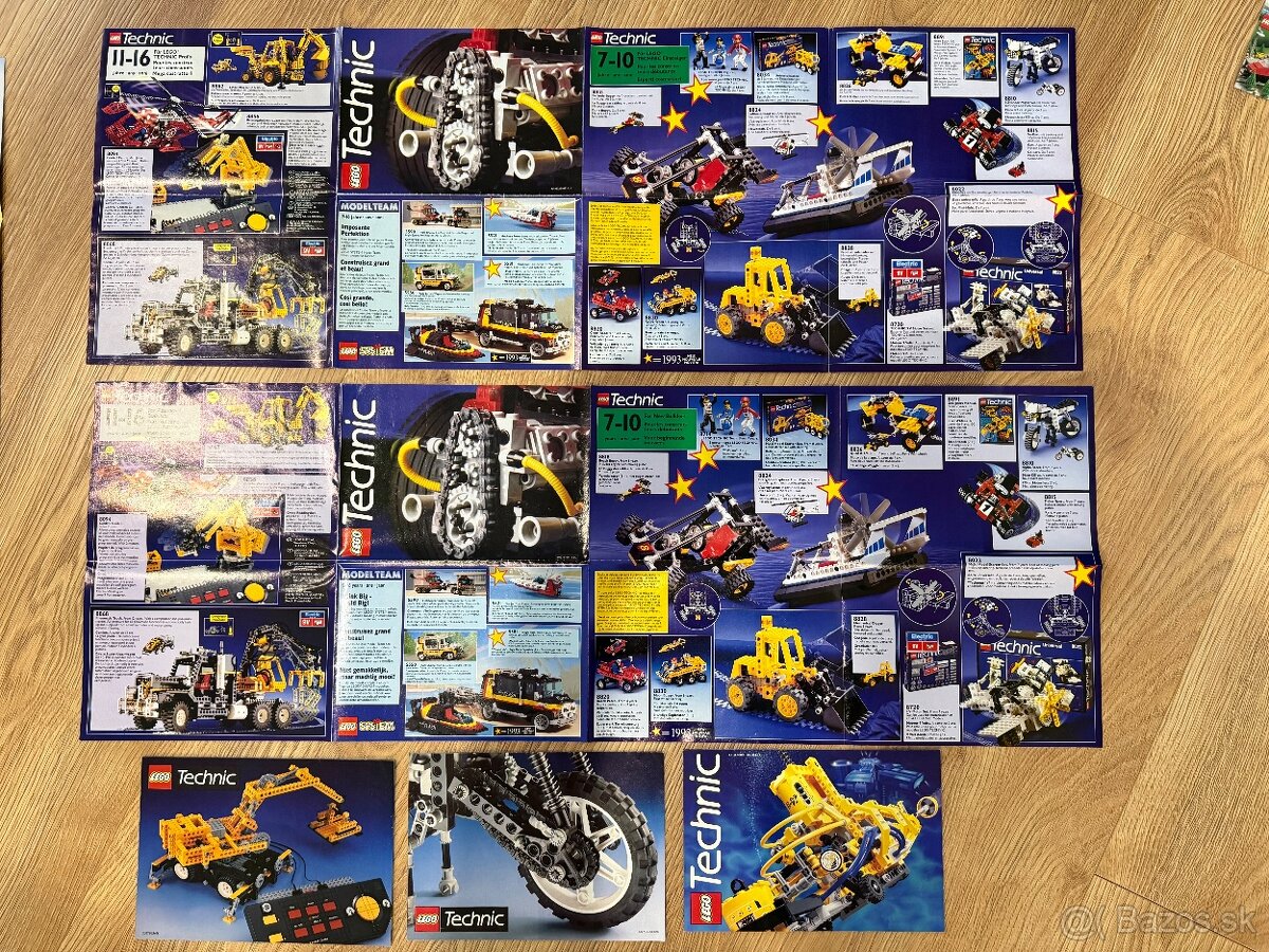 Plagáty lego systém rôzne - paradisa, technic, city - hra - 5