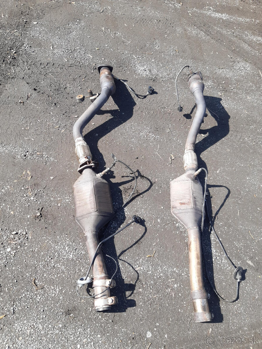 AUDI A8, S8 D2 - prodám výfuk + předkatalyzátory - 5