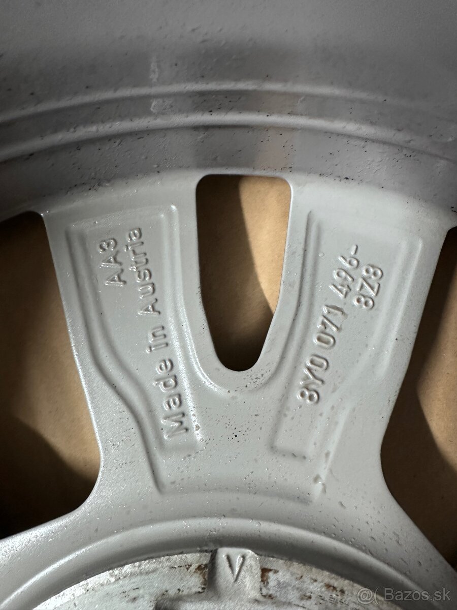 5x112 R16 6,5J ET43 originál Audi - 5