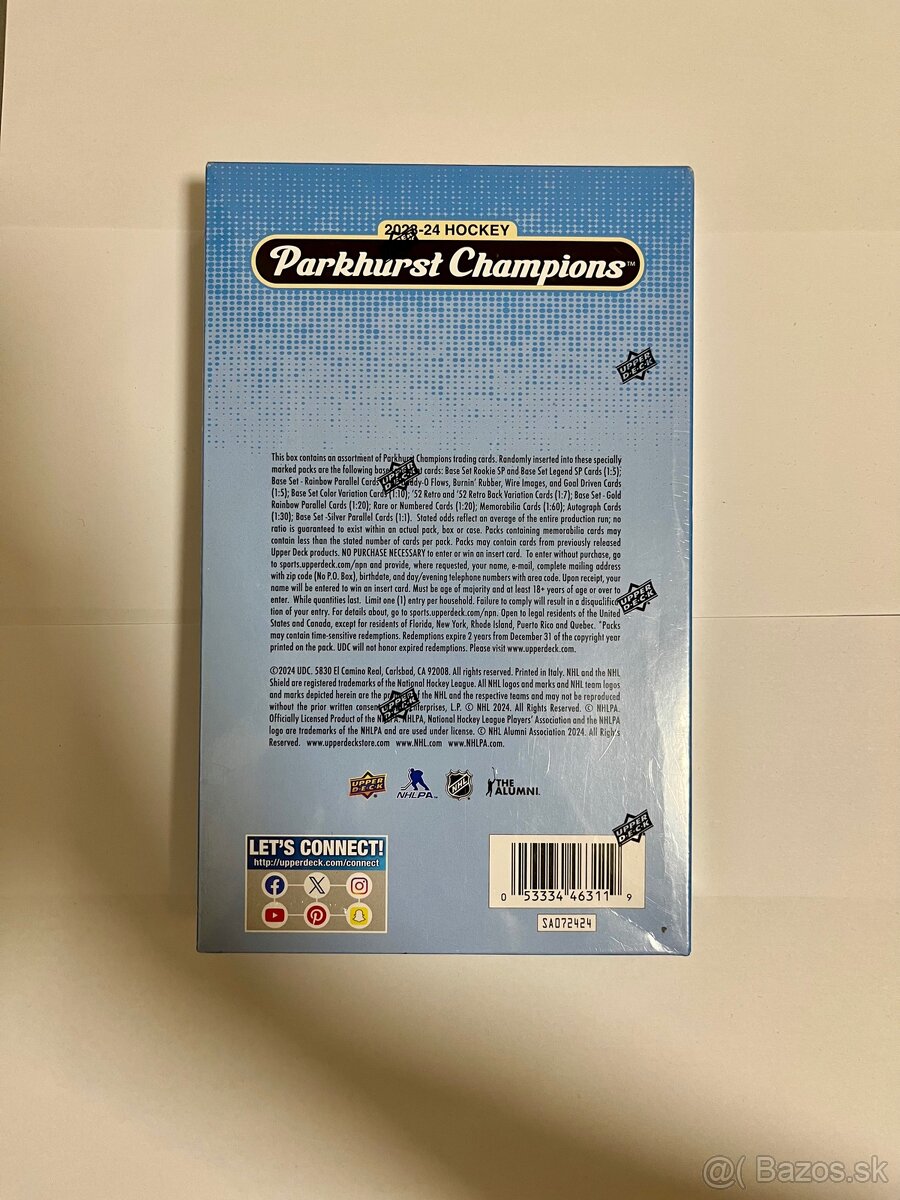 2023/2024 Upper Deck Parkhurst Champions - 5