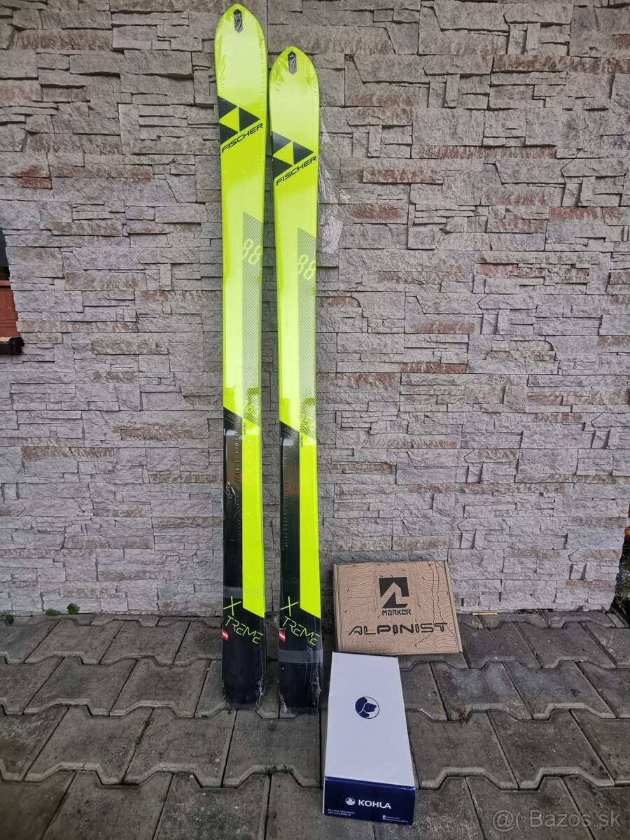 Nový skialpový set FISCHER - X TREME 88 (156cm, 163cm) - 5