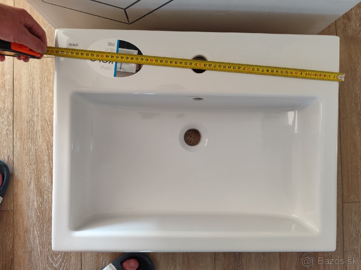 Umývadlo Kolo Twins 60x46 cm - 5