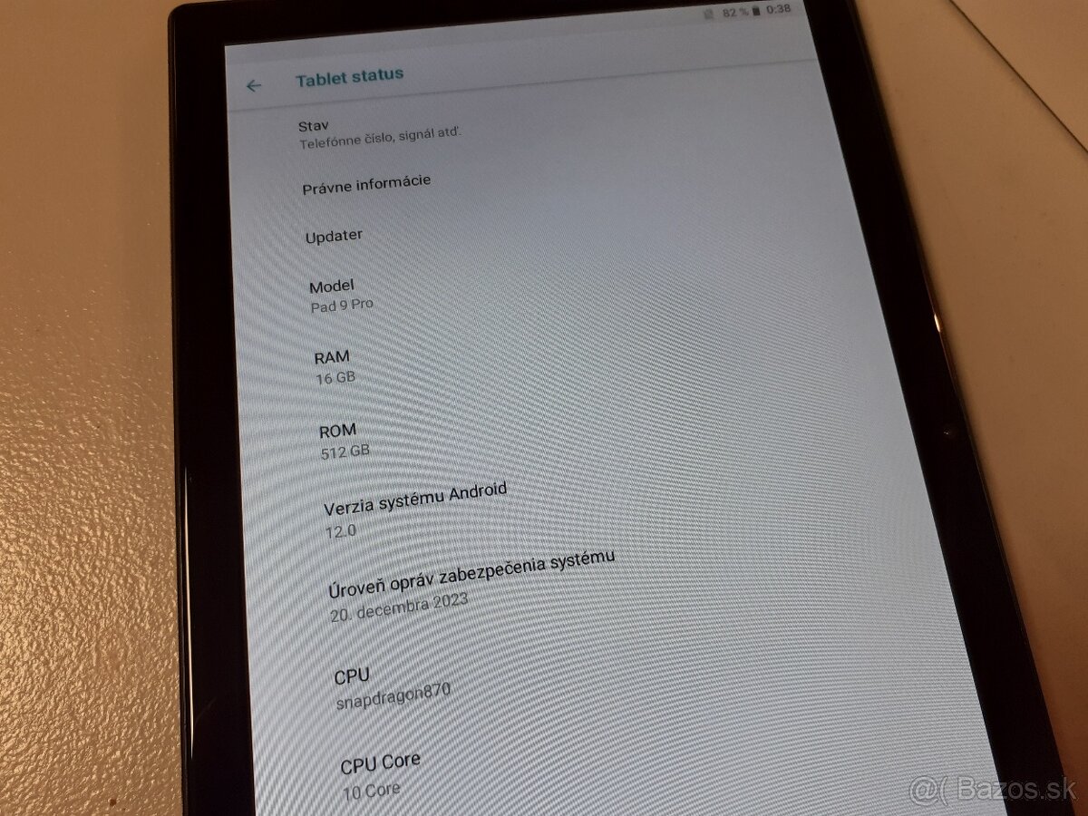 10" tablet Pad 9 Pro, 16GB RAM, 512GB ROM - 5