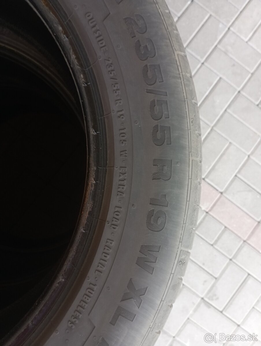 2ks letne 235/55R19 Continental - 5