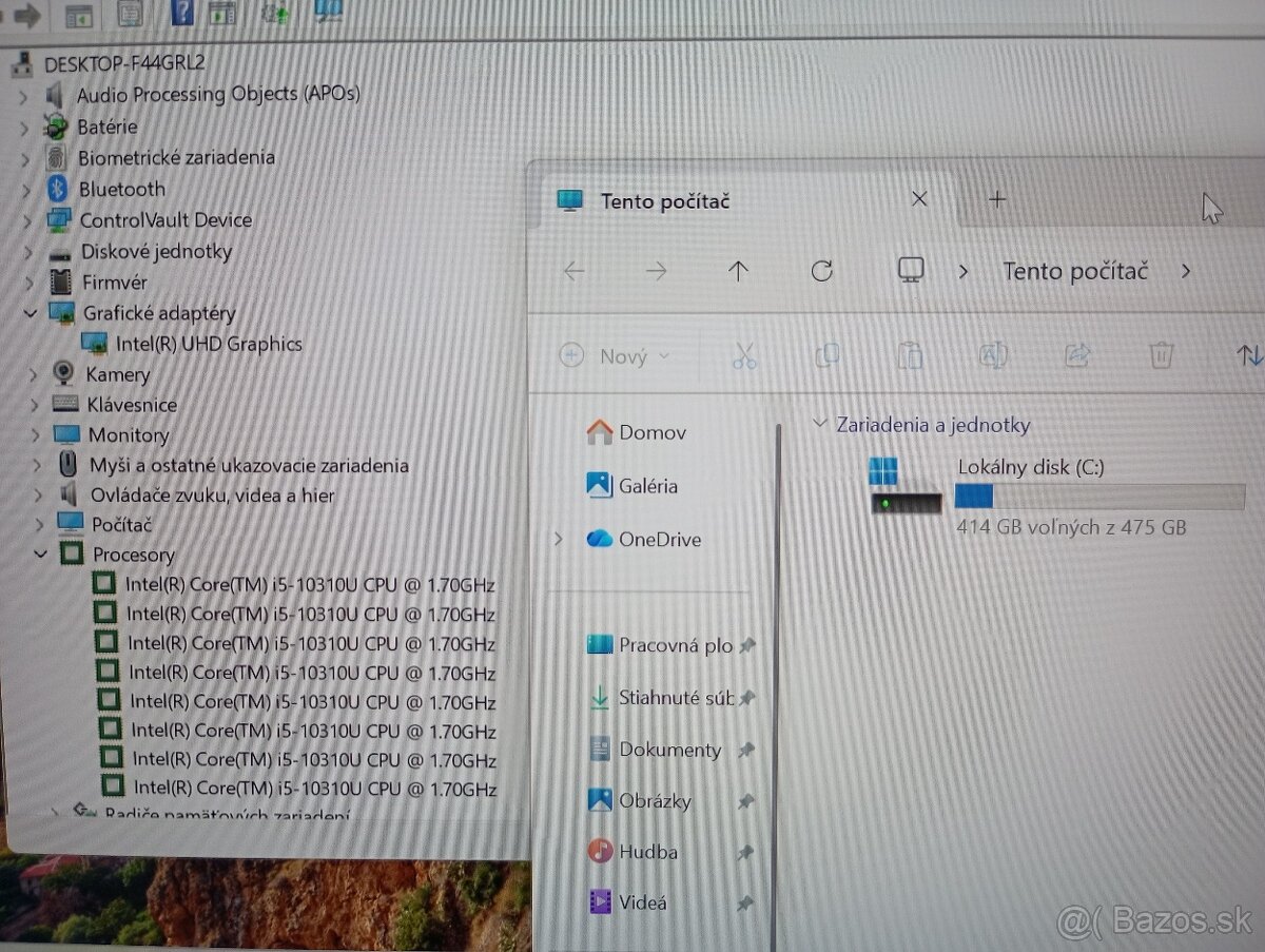 Dell latitude 5310 ,Intel core i5 , 16gb ram ,dotykový,WIN11 - 5