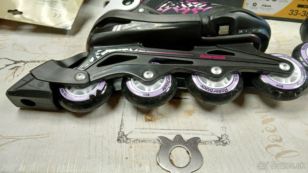 Kolieskové korčule. - 5