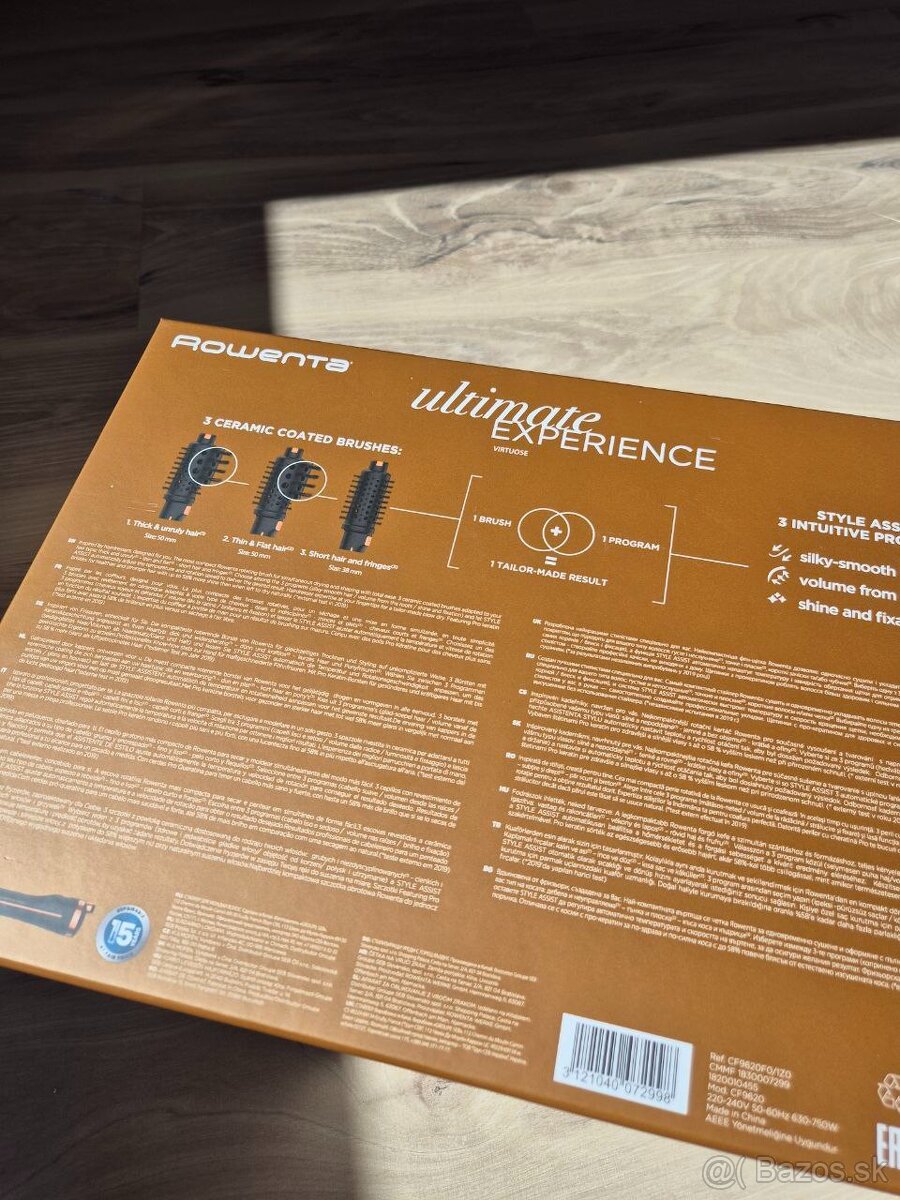 Rowenta 🌸 rotačná kulma na vlasy - 5