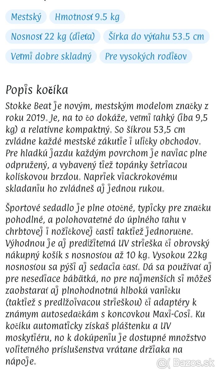 Stokke beat 3 kombinácia - 5