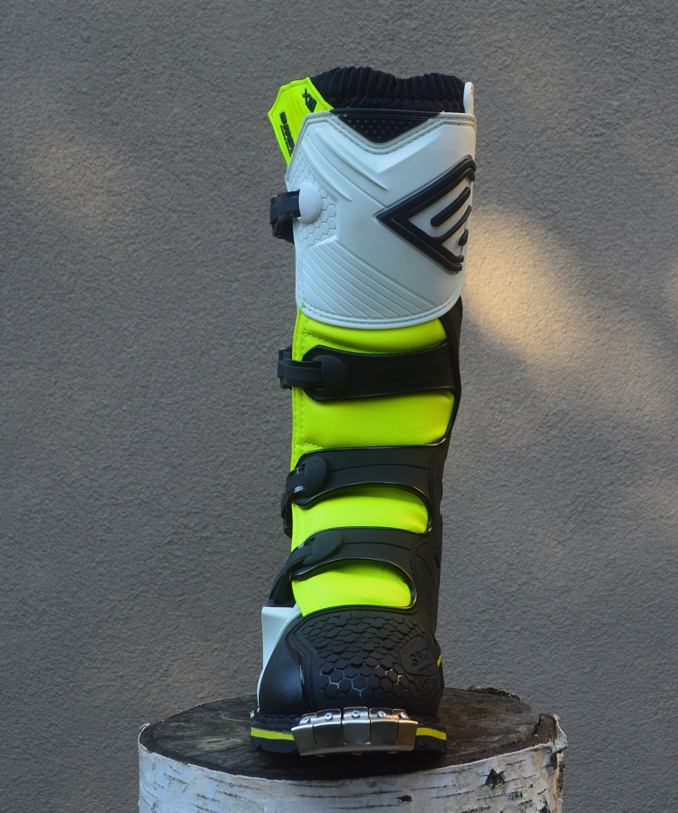 topánky mx enduro čierno žlté shot