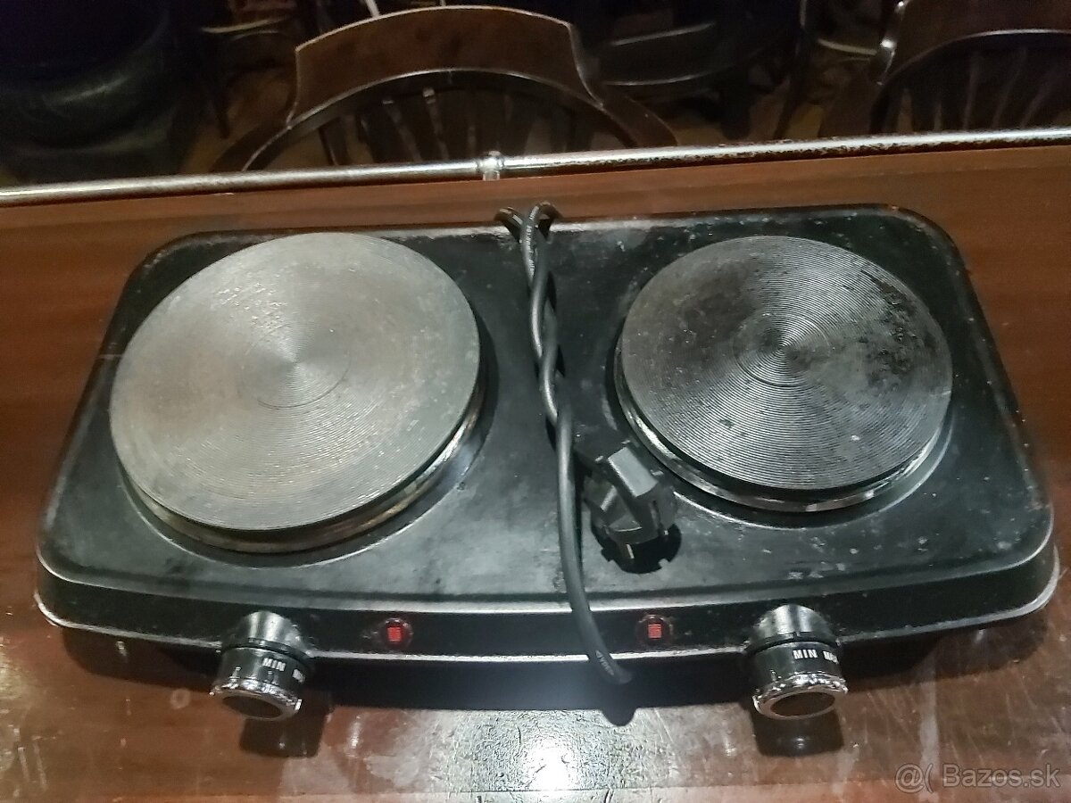 Elektrická dvojplatnička-sporák zn.Sencor - 5