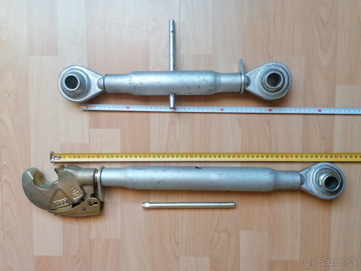 Predám hák, rýchloupinák do ramien hydrauliky, trojbodu, cbm - 5