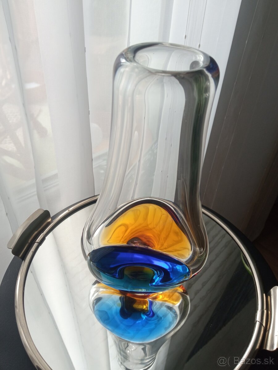 Vaza z hutného skla - 5