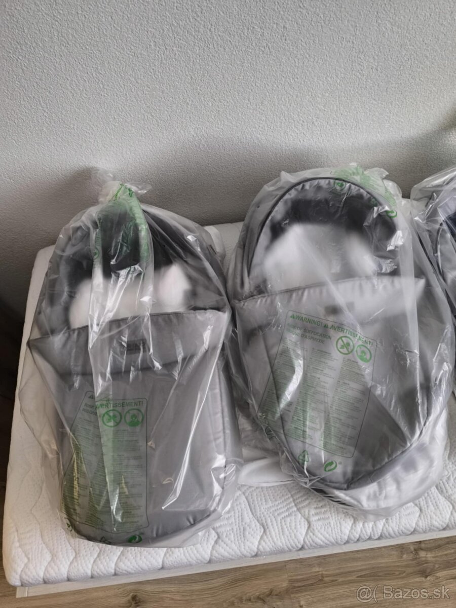 DVOJIČKY - ako nový kočík Riko Basic Saxo – sivý - 5