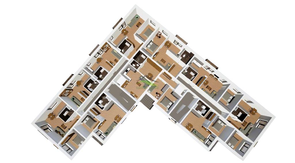 Novostavba MORSKÉ OKO - BYTY v centre mesta Sobrance - 5