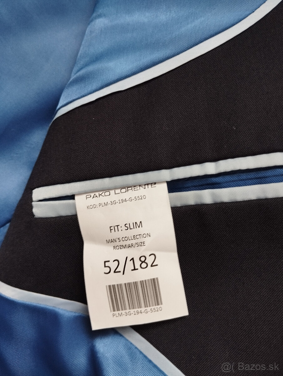 Tmavomodré sako Pako Lorente - 5