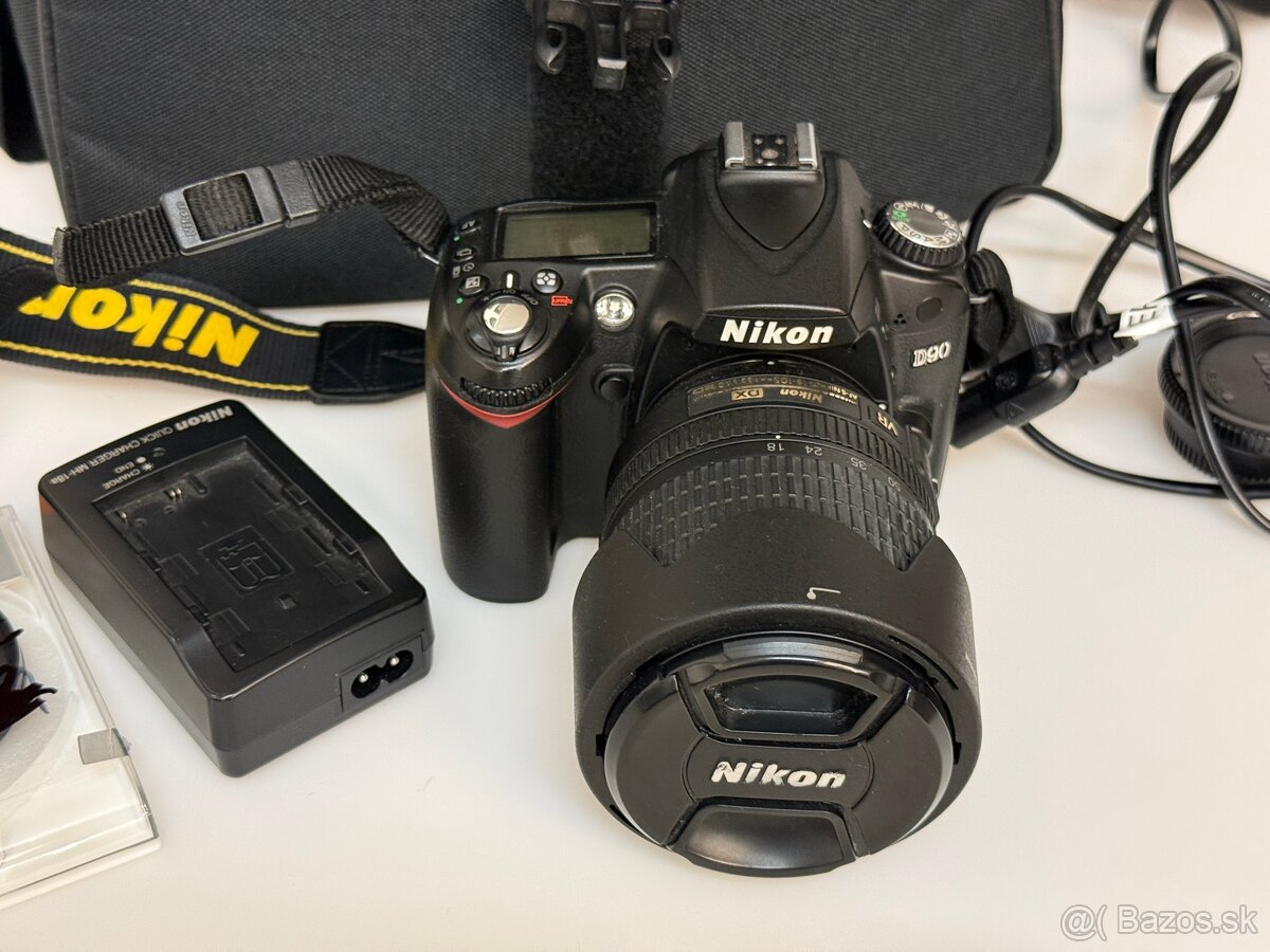 Nikon D90 + 18-105mm VR + brašňa + CPL filter - 5