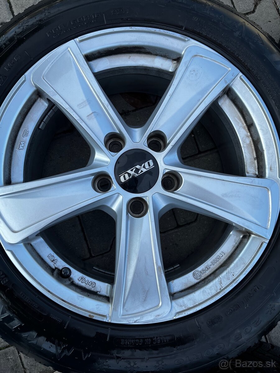Predám kolesa 205/60 r16 - 5
