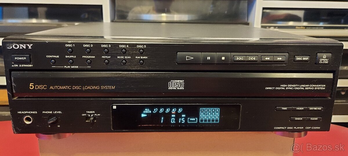 Predám 5CD meniče Yamaha a Sony - 5