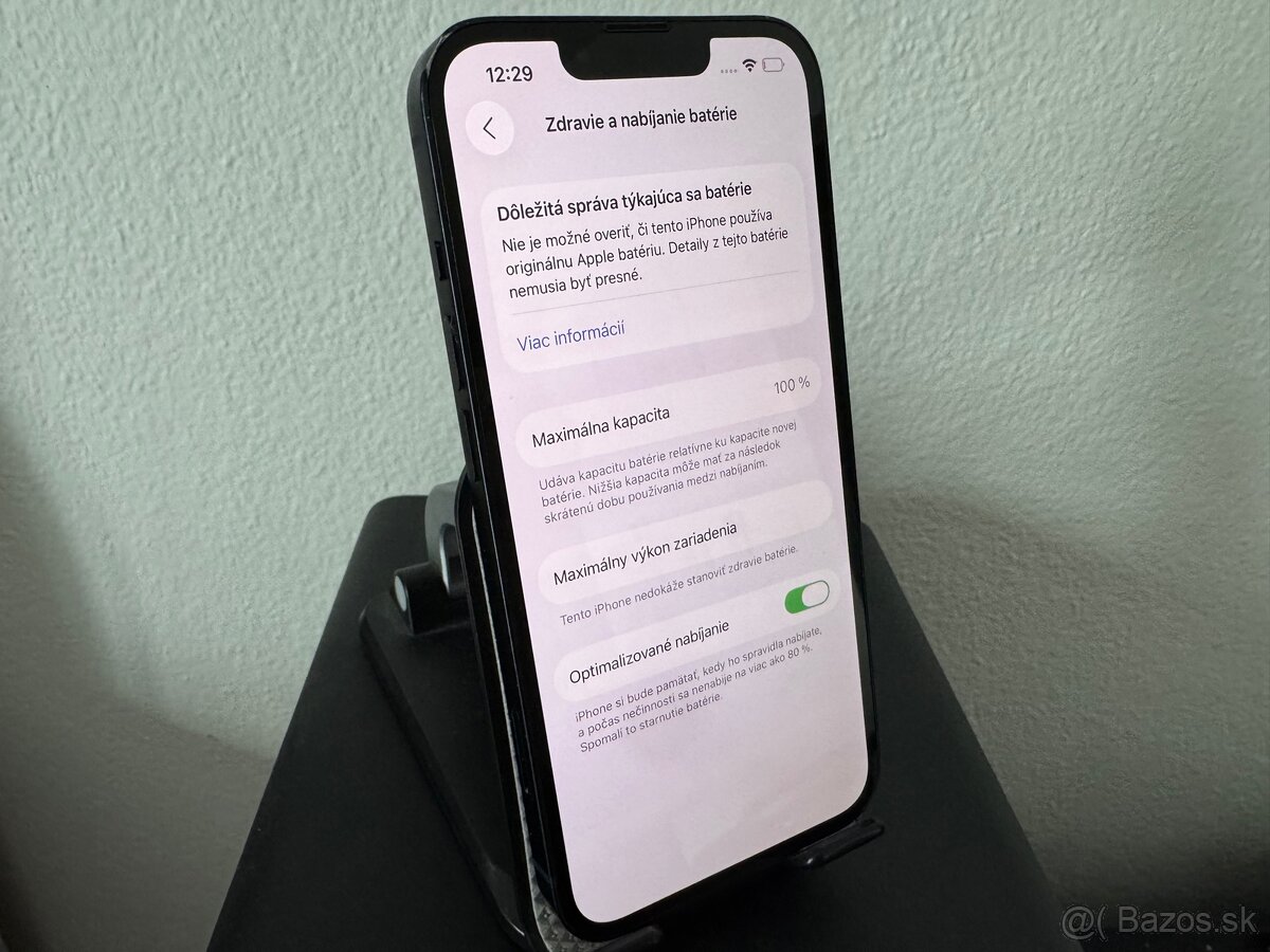 iPhone 13 100% Zdravie Batérie - 5