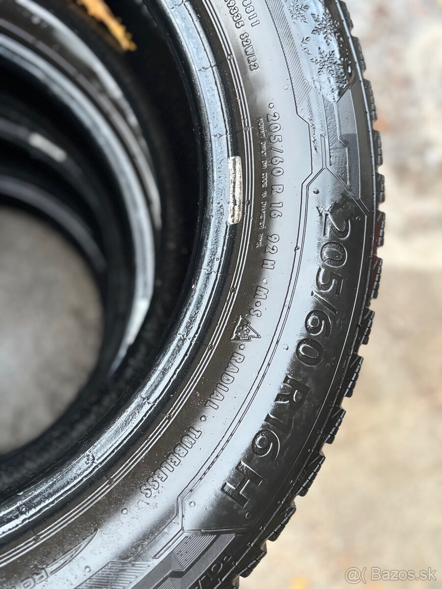 4x Barum Polaris 5 205/60 R16 92H zimné - 5