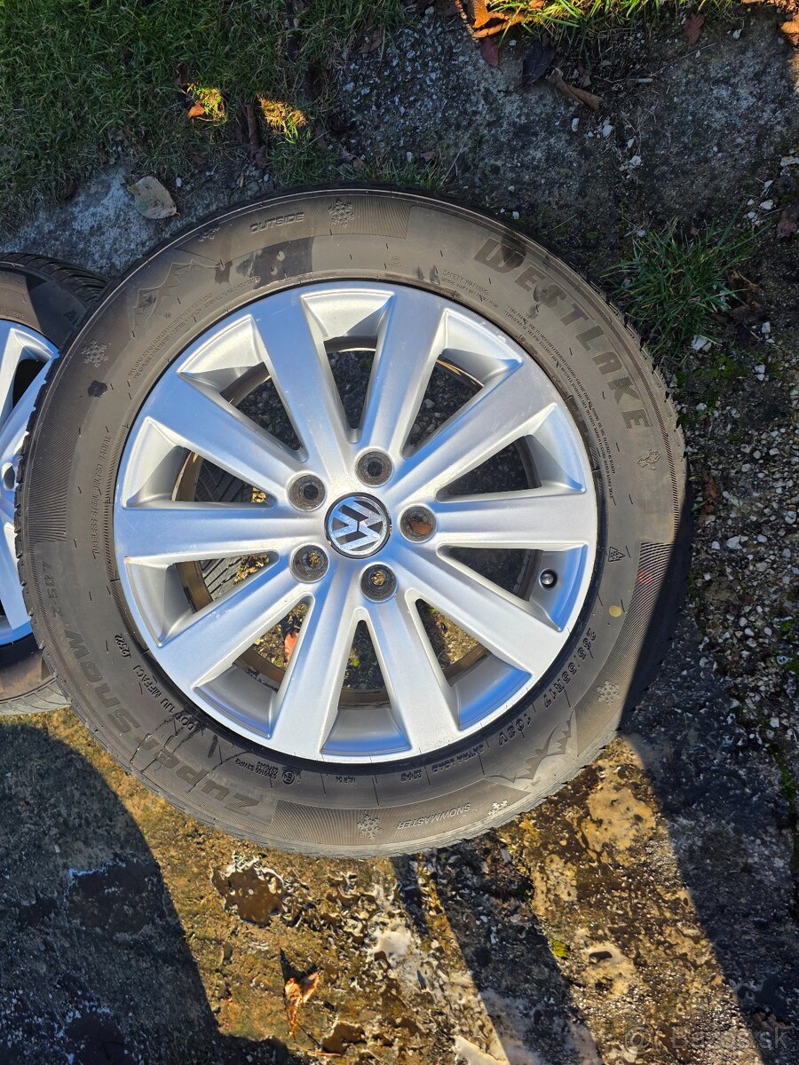 Komplet set vw T5 T6 235/55R17 - 5