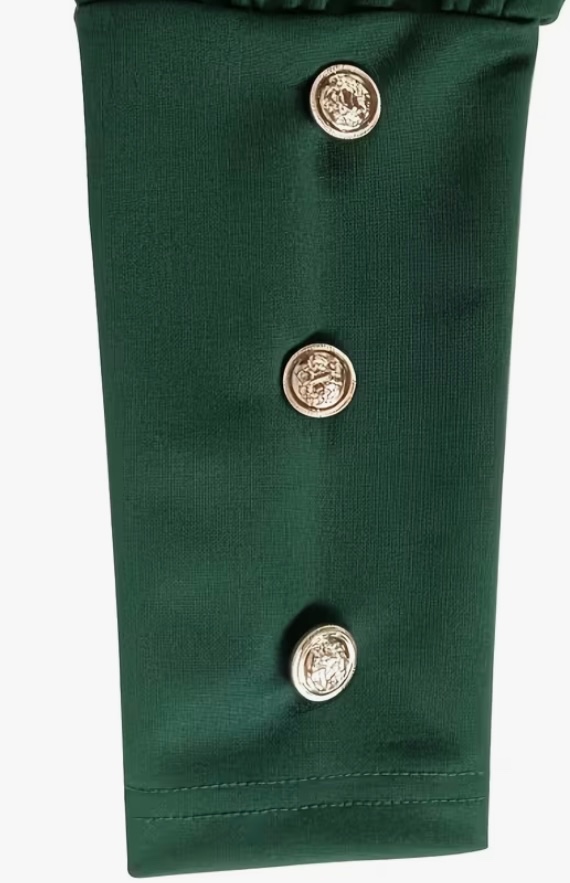 Zelené šaty XL - 5