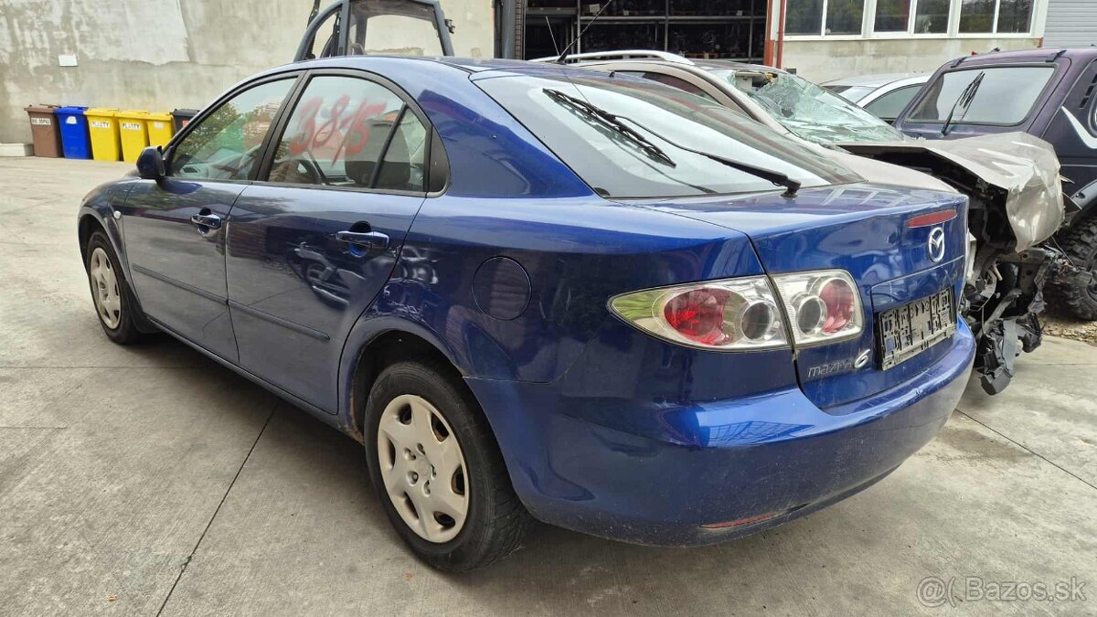 Mazda 6 2,0D 100kw kód motora: RF - 5