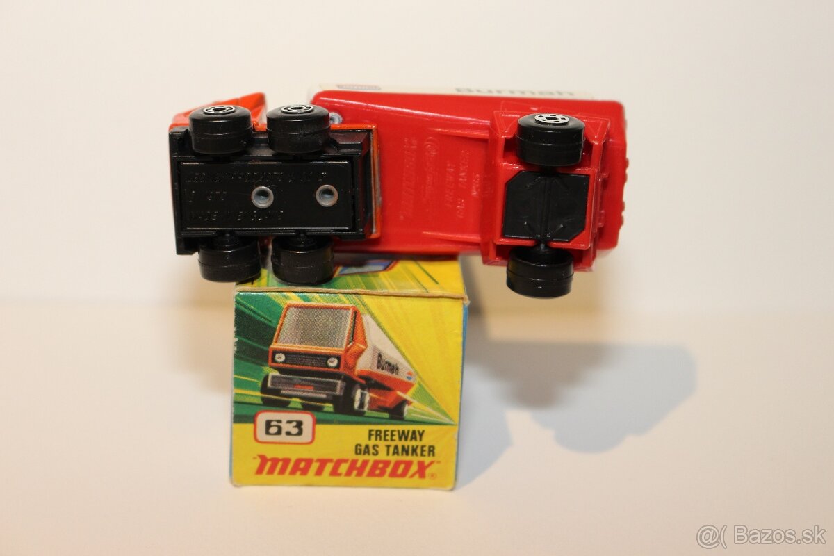 Matchbox SF Freeway gas tanker - 5