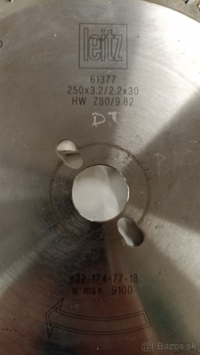 Leitz pílový kotúč 250x3,2/2,2 x 30 Z80 - 5