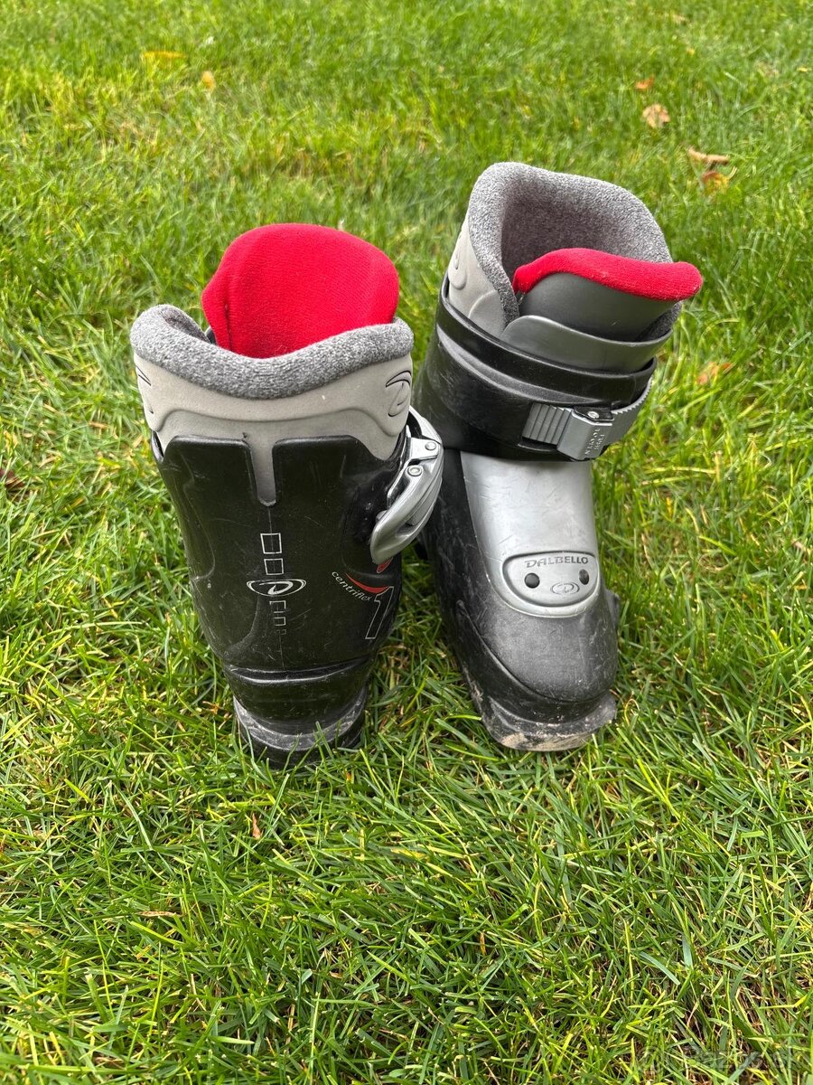 Detský lyžiarsky set (lyže, lyžiarky, palice) - 5